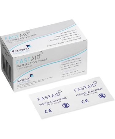 Pre-injection Alco Swabs Pack of 100