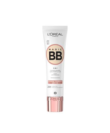 L'Or al Paris BB C'est Magic Very Light Blemish Balm Cream (BB Cream) for a Natural Looking Complexion Moisturising 30 ml 01 very bright 90 ml (Pack of 1)