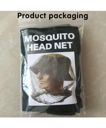 6Pack Mosquito Repellent Head Net Mesh Protective Face Cover Face Mesh Face Cover for Outdoor Lovers Protect from Mosquito Insect Bug Bee Gnats - Buy Online on SooperMarket.com