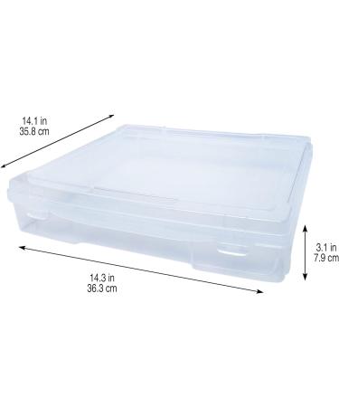 Simply Tidy Michaels 12x12 Clear Scrapbook Case - Organize Your Memories Easily - Buy Online on SooperMarket.com