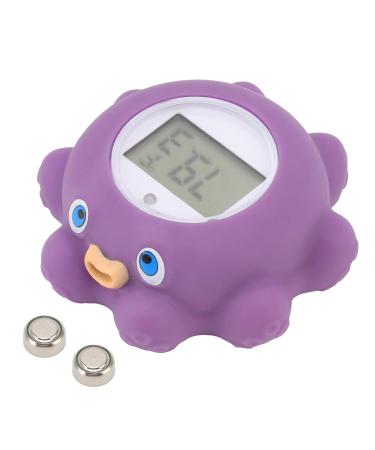 Baby Bath Thermometer - Cute Octopus Floating Toy with Intelligent Timing Alarm - Buy Online on SooperMarket.com