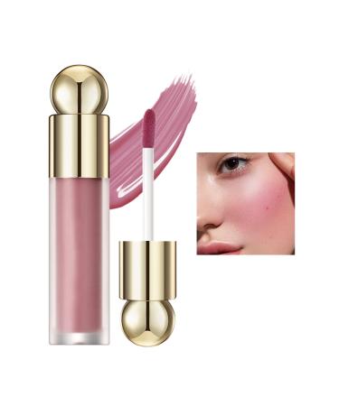 U-Shinein Soft Liquid Blush Makeup  Matte Velvet Texture Cream Liquid Blush for Cheeks  Easy to Blend  Long-lasting  Waterproof  Dewy Finish Cheek Tint Blush to Create Natural look  Morning Rose 01 Morning Rose
