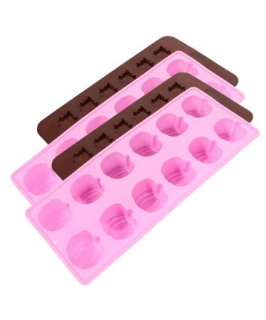 Alipis 4pcs Pumpkin Maple Leaf Silicone Mold Chocolate Silicone Molds Supple Candy Mold Pumpkin Mold Silicone Baking Molds Candy Mould DIY Baking Mould Baking Supplies Autumn Silica Gel