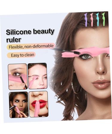 Beavorty 8 Pcs Eyeliner Eyeshadow Silicone Molds Lash Kit Guide Girl Supplies Fake Eyelashes Cosmetics - Buy Online on SooperMarket.com