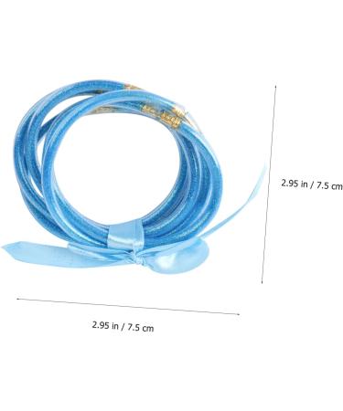 STOBOK 1pc Ribbon Glitter Bracelet Gold Powder Lining Jewelry Christmas Wristband Glitter Jelly Bangle Bangles Bracelets for Man Creative Bracelet Women's Resin Yiwu Glitter Powder Purple As Shown 7.5x7.5cm - Buy Online on SooperMarket.com