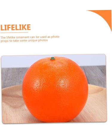 Alipis 10 Pcs child boy Children Toys props Model toy reward Fake Orange Models orange artificial toy set accessories window at home fake fruit Toy banana decoration fake - Buy Online on SooperMarket.com
