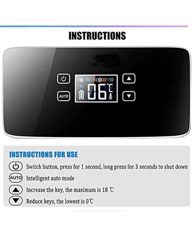 Mini Portable Refrigerator Cool Box Led Display Portable Insulin Cooler Medication Fridge Electric Insulin 0-18 Portable Insulin Cooler Touchmodel-singlebattery - Buy Online on SooperMarket.com