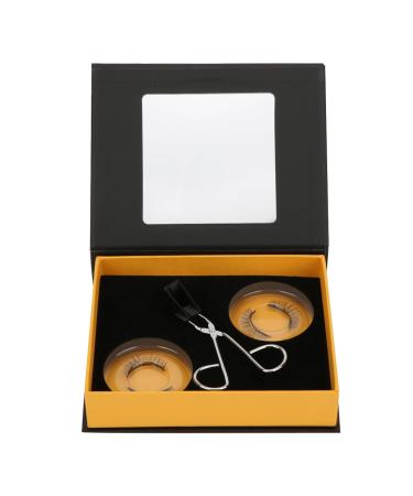 Demeras Magnetic False Eyelashes Extensi 17x14x4 Magnetic Eyelash Set Reusable Natural Thick Lasting Eyelashes Comestics