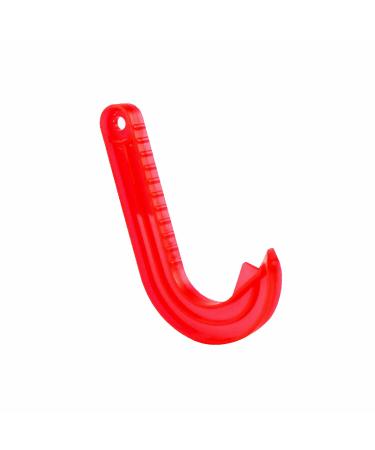 SUL Ring Pull Can Opener Designed for Weak Hands Weak Grip or Limited Dexterity Arthritis Elderly Children and Anyone with Low Strength Makes Easy Work of Opening Cans jar (Red)