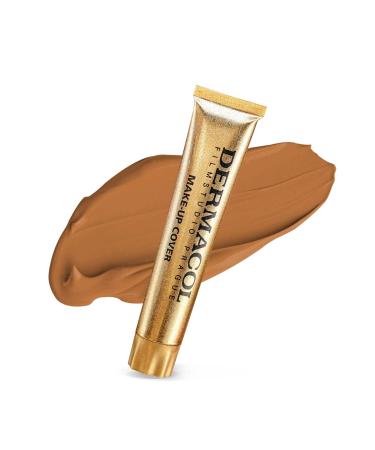 Dermacol Full Coverage Foundation - Matte Liquid Makeup with SPF 30 Waterproof for Oily Skin & Dark Circles Long-Lasting 30g - Color 228 - Buy Online on SooperMarket.com