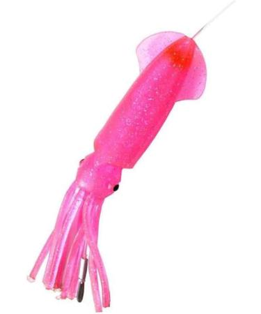 EatMyTackle 9 in. Squid Daisy Chain | 6 ft. Saltwater Fishing Teaser Hot Pink - Buy Online on SooperMarket.com