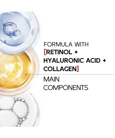 Advanced Retinol Eye Cream with Hyaluronic Acid & Collagen - Reduces Dark Circles Puffiness & Bags | International Shipping - Buy Online on SooperMarket.com