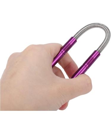 Stainless Steel Facial Hair Remover Spring Threader - Effective Epilator Kit for Upper Lip and Eyebrows (Purple) - Buy Online on SooperMarket.com