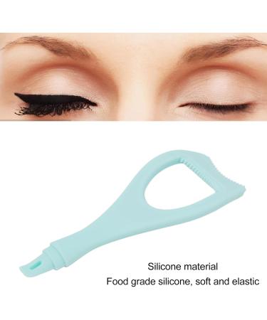 Eye Shadow Aid Silicone Makeup Stencils Blue Lazy Quick Makeup Tool Eye Liner Shadow Guide TemplateMulitifunctional Silicone Eyeshadow Guard Aid for Eyeliner Eyelash Makeup - Buy Online on SooperMarket.com