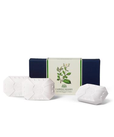 Caswell-Massey Triple Milled Gardenia Three-Soap Set Scented & Moisturizing Bath Soap For Women Made In The USA 5.8 Oz (3 Bars) Gardenia 5.8 Ounce (Pack of 3)