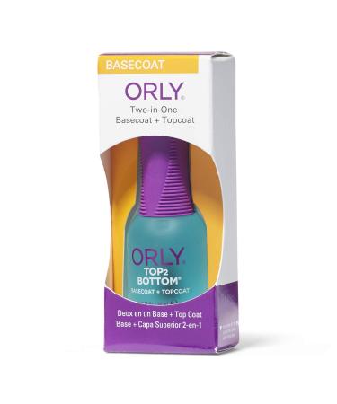 Orly Top 2 Bottom Base Nail Coat - 0.6 Ounce | Prevents Chipping & Enhances Nail Polish Adhesion - Buy Online on SooperMarket.com