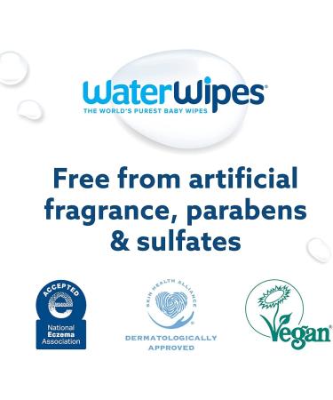 WaterWipes Textured Baby Wipes - 99.9% Water, Unscented, Hypoallergenic - 4 Packs (240 Count) - Buy Online on SooperMarket.com
