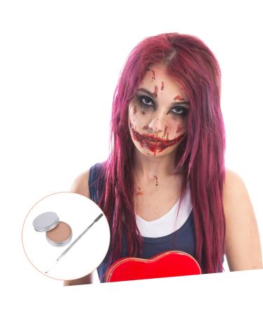 Angoily Halloween Skin Wax Makeup Kit | Scars & Effects for Parties | Green Headband & Nail Art Supplies - Buy Online on SooperMarket.com