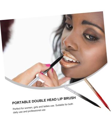 NOLITOY 2pcs Lipstick Wand & Eyelash Tool - Travel Makeup Brush & Multi-Function Eyebrow Applicator for Flawless Eye Shadow - Buy Online on SooperMarket.com