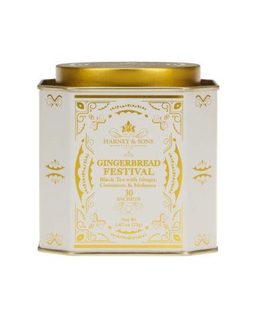 Harney & Sons Gingerbread Festival, Black Tea with Ginger & Cinnamon