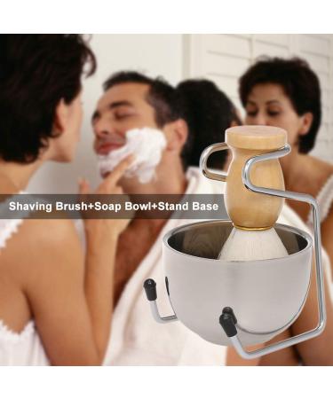 Zroven Male Shaving Set | Brush Soap Dish Stand & Beard Shaver Kit for Perfect Grooming - Buy Online on SooperMarket.com