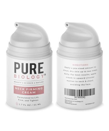 Premium Neck Firming Cream for Wrinkles | Hyaluronic Acid, Vitamin E & C | Anti-Aging Moisturizer for Face, Body, Chin & Chest - Buy Online on SooperMarket.com
