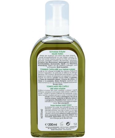 Rausch Swiss Herb Hair Tonic 200ml - Revitalize and Nourish Your Hair - Buy Online on SooperMarket.com