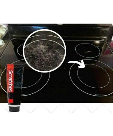 100ML Cooktop Cleaner Kit for Glass Ceramic Stove Top & Car Paint Scratch Repair - Home & Car Maintenance Tool with Sponge - Buy Online on SooperMarket.com