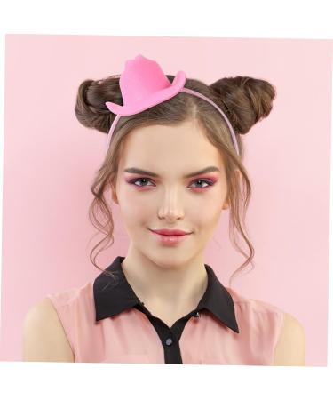 Healeved Cowboy Hat Headband Cowgirl Costume Accessories Western Party Hats Mini Cowboy Hats Cowgirl Headband Tea Party Hat Headband Cowgirl Headpiece Tiny Cowboy Hat Polyester - Buy Online on SooperMarket.com
