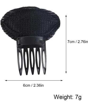 YOUDING Invisible Flufffy Hair Pad | Sponge Bump Volume Hair Clip | Root Rise Hair Clip | Puff Clip Hair Head | Sponge Clip Front Hair Volume Clip Lift Bun Hair Clips Invisible False Hair Pad Black - Buy Online on SooperMarket.com