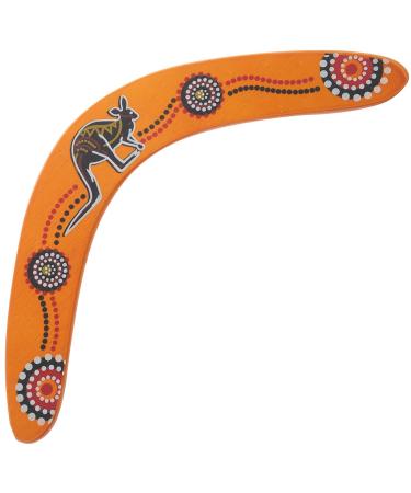 ToddMomy 1 piece of wood-boomerang for children V-shaped returning boomerang outdoor flying boomerang toys for children beginners sports toys