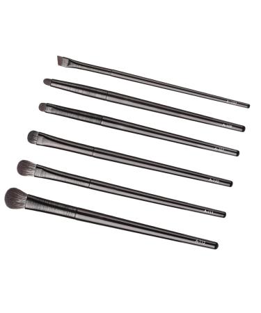 Versatile 6pcs Eye Makeup Brush Kit | Premium Quality Fluffy Detail Brushes for Perfect Cosmetics Application - Buy Online on SooperMarket.com