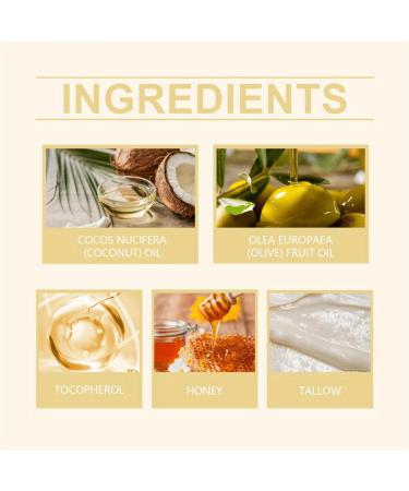Whipped Beef Tallow & Honey Balm - Grass Fed Face Cream & All Purpose Moisturizer (2pcs) | Natural Hydration & Nourishment - Buy Online on SooperMarket.com