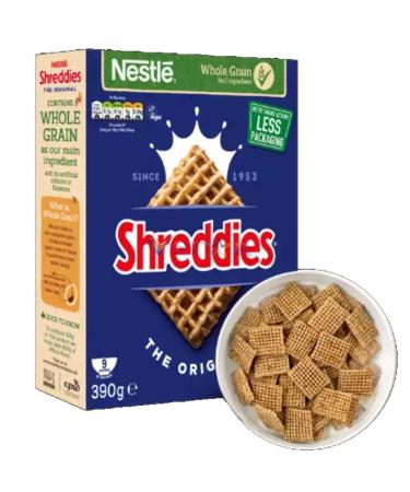 Shreddies The Original Breakfast Cereal Vegan WholeGrain 720g - Contains 5 Vitamins & Iron