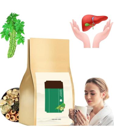 Bitter Melon and Mulberry Leaf Tea Bitter Gourd Mulberry Leaf Tea Nourish and Protect Liver (1 Box)