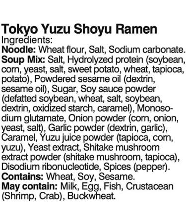 Itsuki Tokyo "Yuzushoyu" Yuzu Flavour Soy Sauce Ramen (Animal Free) 2 Servings 172g - Buy Online on SooperMarket.com