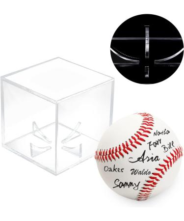 UV Protected Acrylic Baseball Display Case - Perfect for Autographed Memorabilia (1) - Buy Online on SooperMarket.com