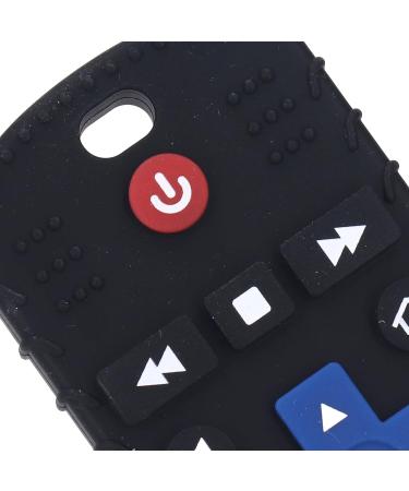 Silicone TV Control Teething Toy for Toddlers - Wear Resistant Baby Shower Gift (Black) - Buy Online on SooperMarket.com