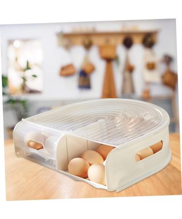 OSALADI Egg Carton Convenient Egg Organizer Refrigerator Egg Case Household Egg Tray Fridge Accessory Serving Tray As Shown 31X30X9.5cm - Buy Online on SooperMarket.com