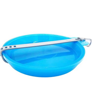 Sun Company Zero Plates - 4-Pack Stackable Nesting Plates for Camping | Dishwasher-Safe Dinnerware for Backpacking & RV | Space-Saving Travel Mess Kit (Blue Ice) - Buy Online on SooperMarket.com