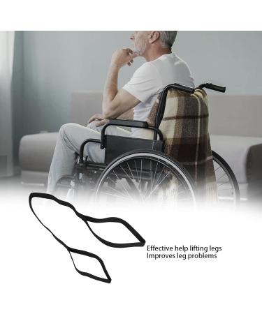 Leg Loop Lifter Portable Soft Leg Lifter Strap Black for Leg Recovery Stretching - Buy Online on SooperMarket.com