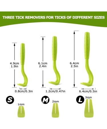 Reastar Tick Remover for Dogs 5PCS Tick Removal Tool Dog Tick Remover with Set of 3 Tick Hook 1 Tick Removal Pen and 1 Tick Comb - for Dogs Cats Humans - Buy Online on SooperMarket.com