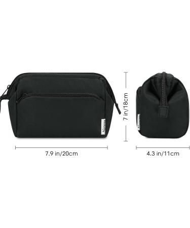 Narwey Large Makeup Bag - Black Travel Toiletry Cosmetic Organizer for Women - Buy Online on SooperMarket.com
