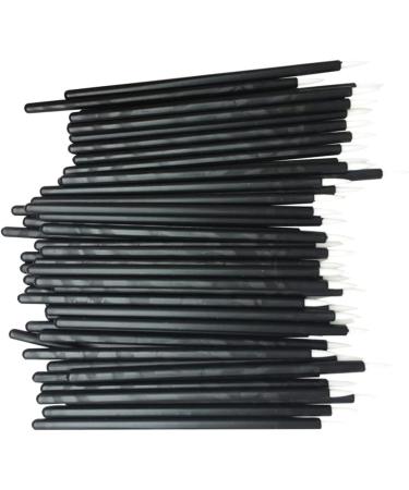 BELLIFFY 100pcs Eye Makeup Tools Eyeliner Smudge Brush Lip Scrubber Tool Eyeliner Applicator Tool 15cmX10cm Black - Buy Online on SooperMarket.com