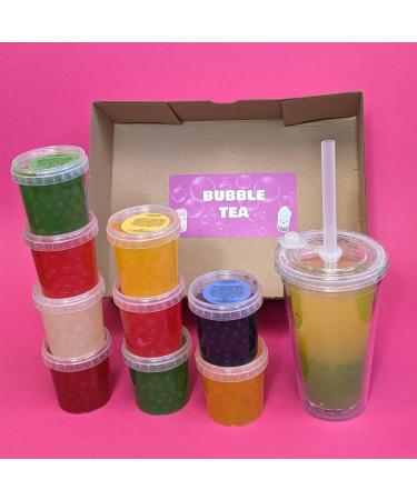 Bubble Tea Boba Box And Reusable Cup