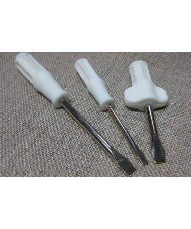 BlueArrowExpress Screwdrivers Set for Sewing Machine/Sergers - Will Open, Tighten or Adjust What You Need