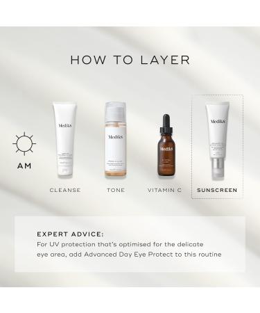 Medik8 Advance Day Ultimate Protect - SPF 50+ Age-Defying Moisturiser with Photolyase SPF 50+ PA++++ - Hydrating & Non-Greasy UV Protection - With Age-Defying DNA Repair Enzymes - 50ml Advanced Day Ultimate Protect - Buy Online on SooperMarket.com