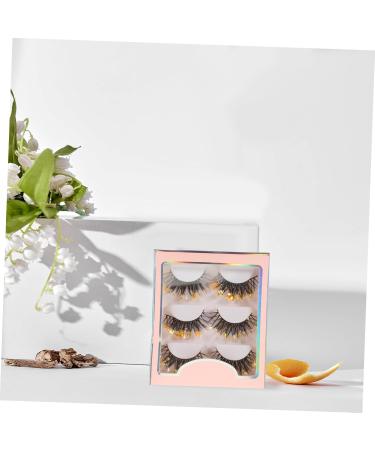 BELLIFFY 3 Pairs Fluffy False Eyelashes Fake Lashes Natural False Eyelashes Makeup Accessories Fake Eyelashes Extensions Short False Eyelashes Fake Eyelashes Individual False Lashes 4x1.2cm As Shown 1 - Buy Online on SooperMarket.com