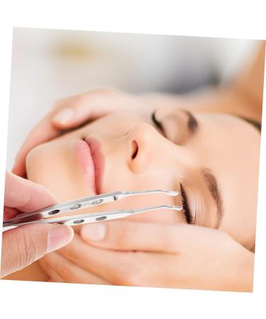 PLAFOPE Meibomian Gland Massage Forceps - Stainless Steel Pointy Tweezers for Eyelid Massage and Lash Extensions - Buy Online on SooperMarket.com