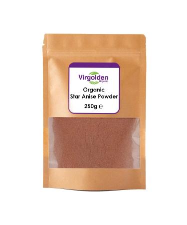 Organic Star Anise Powder 250g by Virgolden Organic